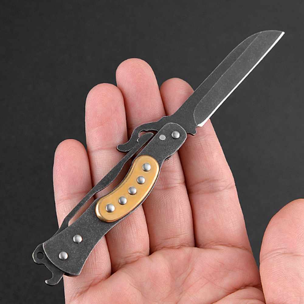Vintage Collectible Knife - Outil utilitaire pliable de style vintage,