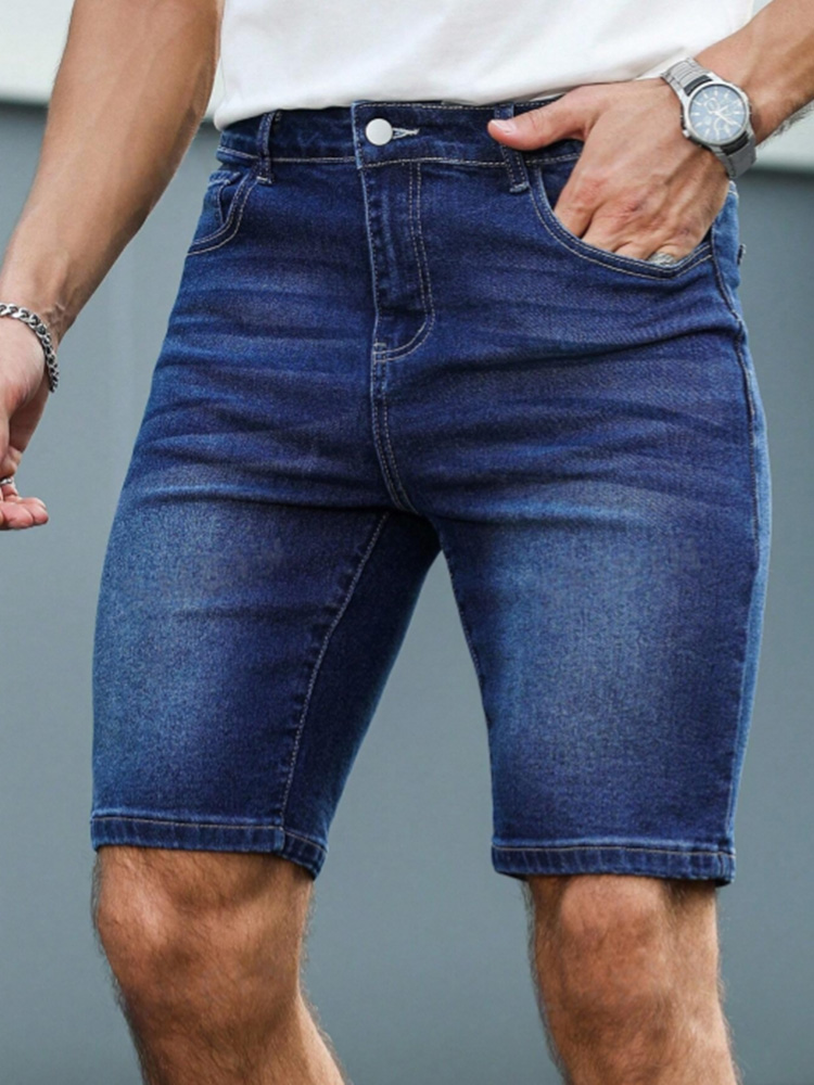Levis Jeans 501 - Shorts en jean délavé coupe slim