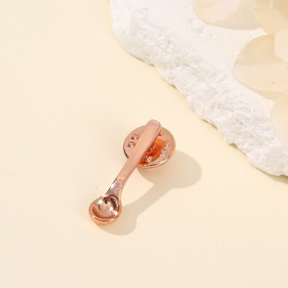 Vintage Collectible Spoons - Broche cuillère au design mignon, petite