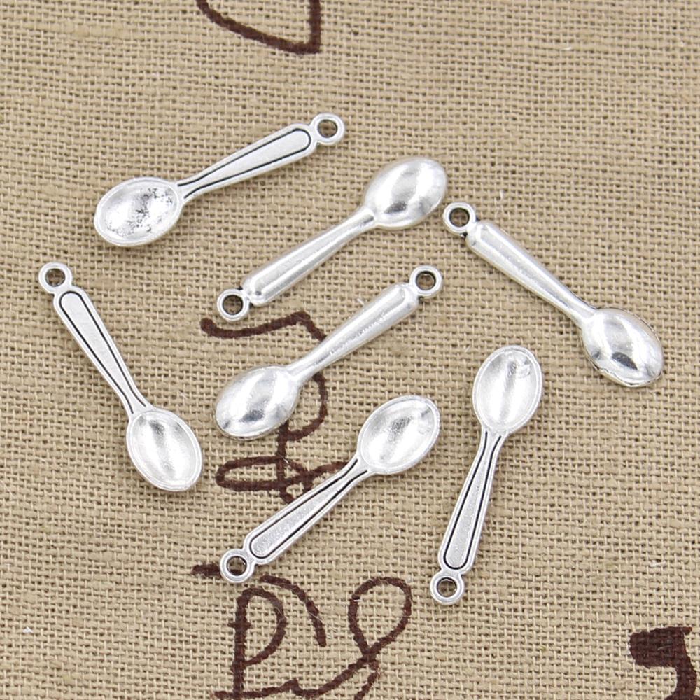 Vintage Collectible Spoons - 30 pièces breloques cuisine cuisson cuillère