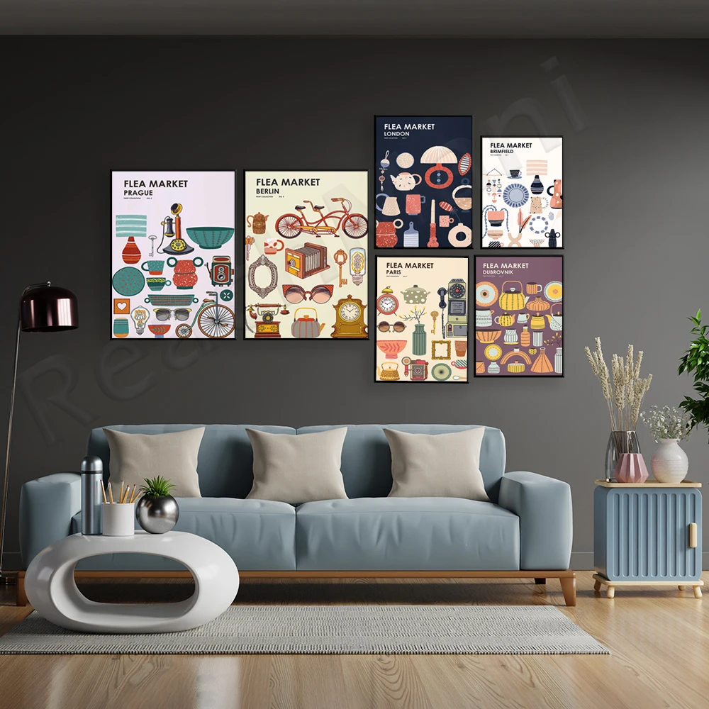 Affiches vintage de collection - Vintage Collectible Market avis et prix