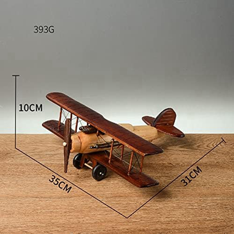 Modèle d'avion en bois artisan - Collectible Vintage Photos avis et prix