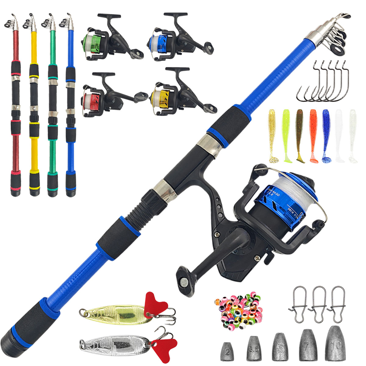 Kit complet de pêche avec cann - Developing Tank Reel avis et prix