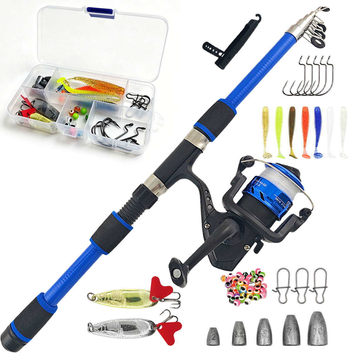 Kit complet de pêche avec cann - Developing Tank Reel avis et prix