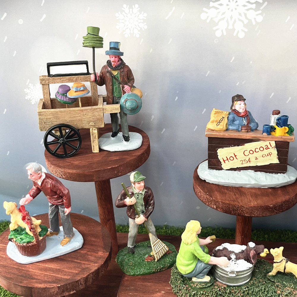 Ensemble de figurines de villa - Vintage Collectible Market avis et prix
