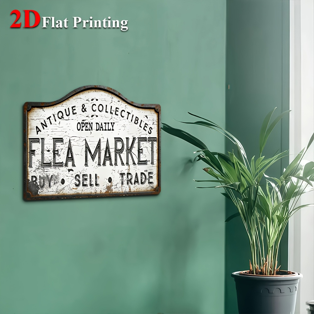 1 pièce, plaque métallique pla - Vintage Collectible Market avis et prix