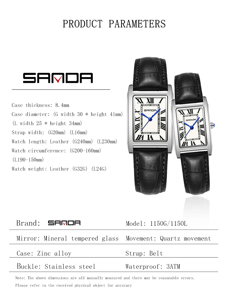 SANDA nouveau loisirs bracelet - Vintage Watch Collecting avis et prix