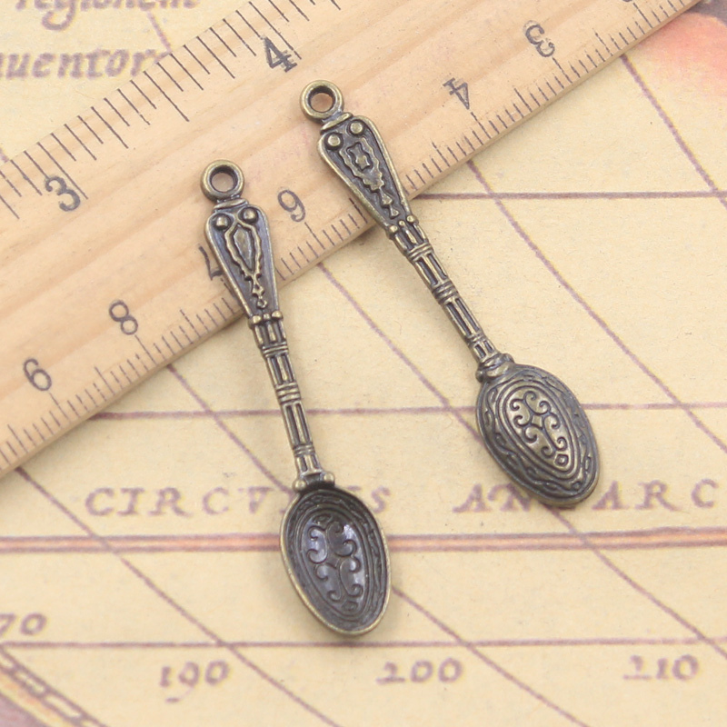 10 pièces breloques motif cuil - Vintage Collectible Spoons avis et prix