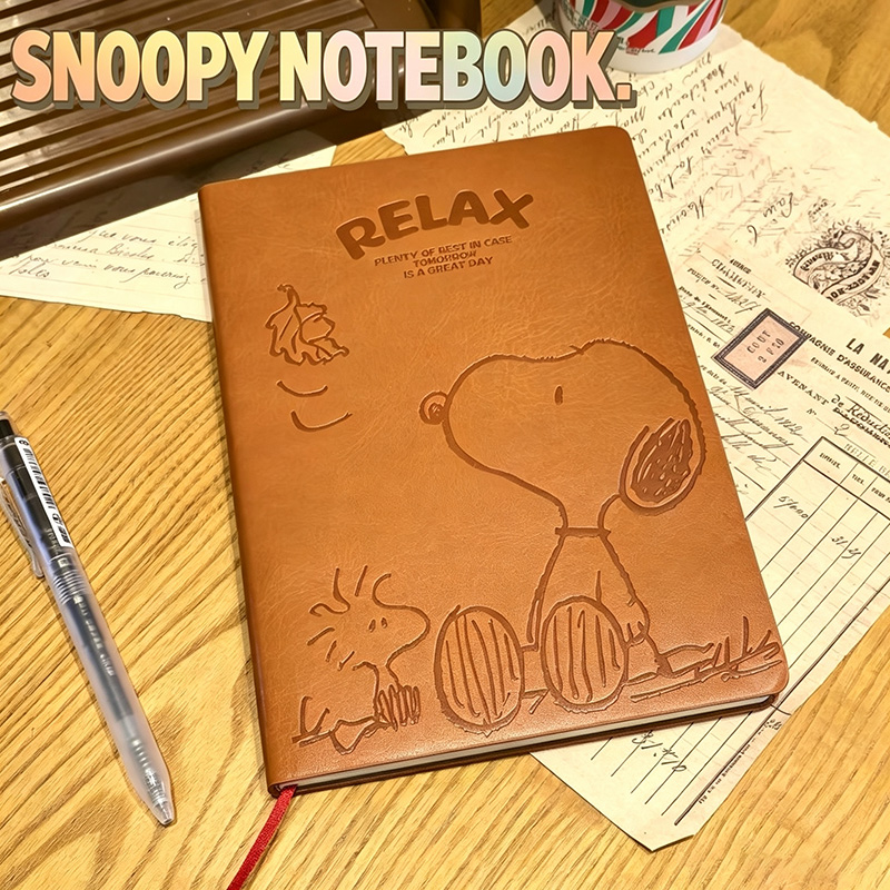 Carnet en cuir A5 vintage Snoo - Vintage Collectible Books avis et prix
